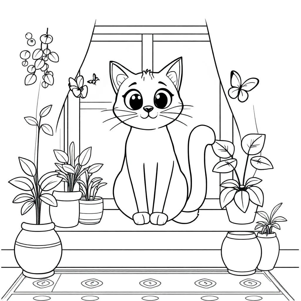 Childrens coloring page