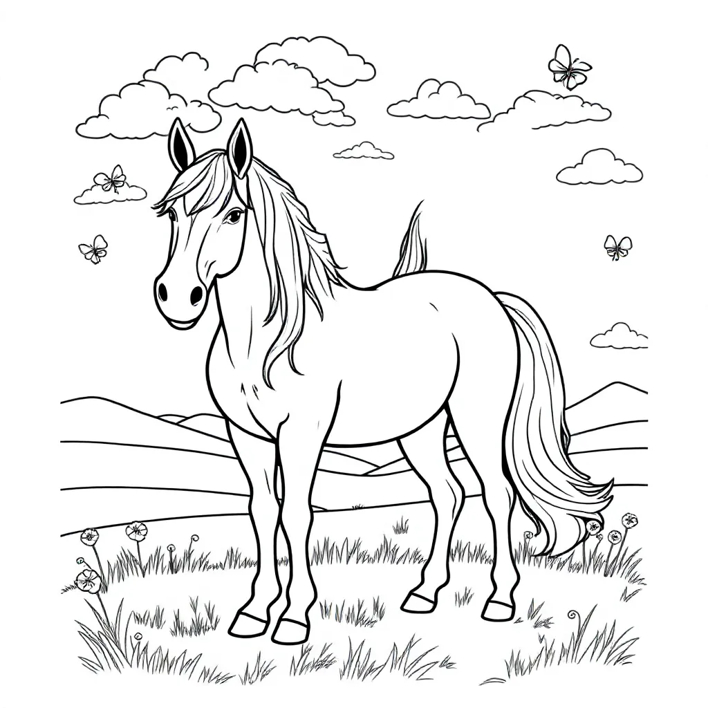 Childrens coloring page