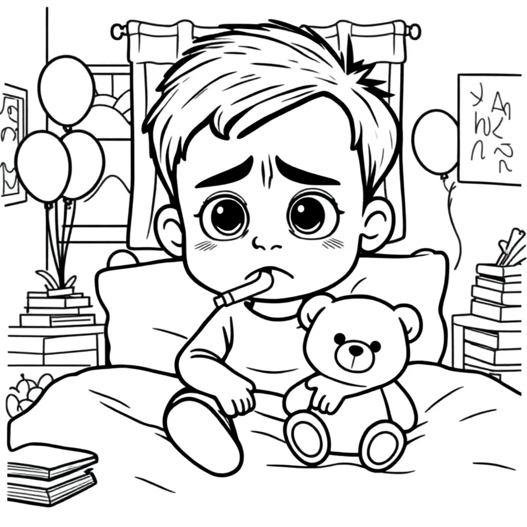 Childrens coloring page