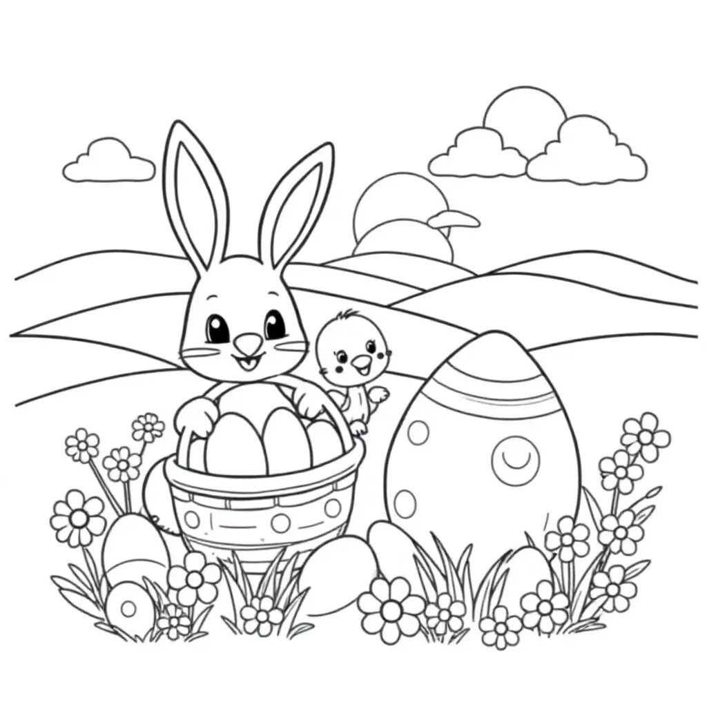 Childrens coloring page