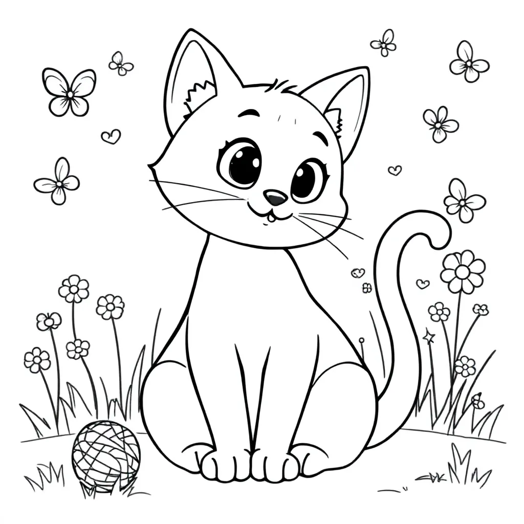 Childrens coloring page
