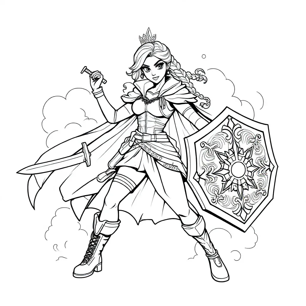 Childrens coloring page