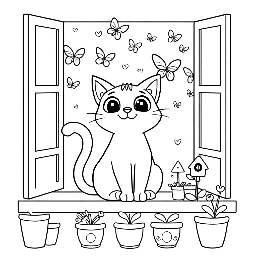 Childrens coloring page