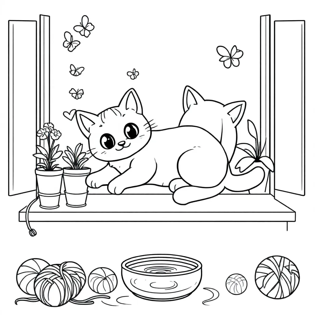 Childrens coloring page