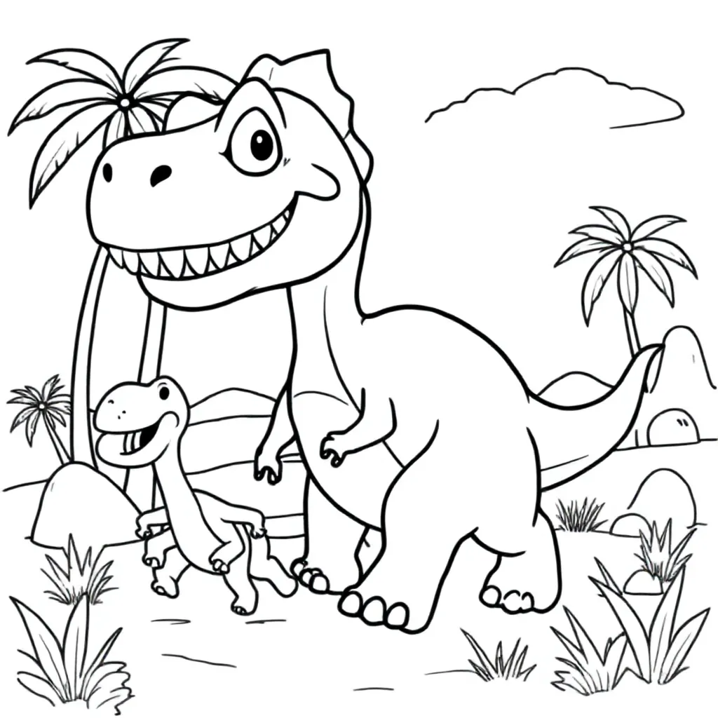 Childrens coloring page
