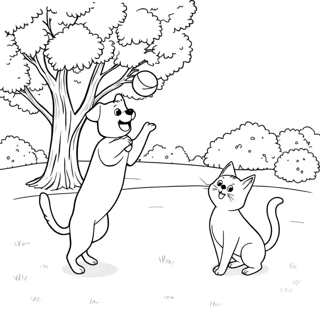 Childrens coloring page