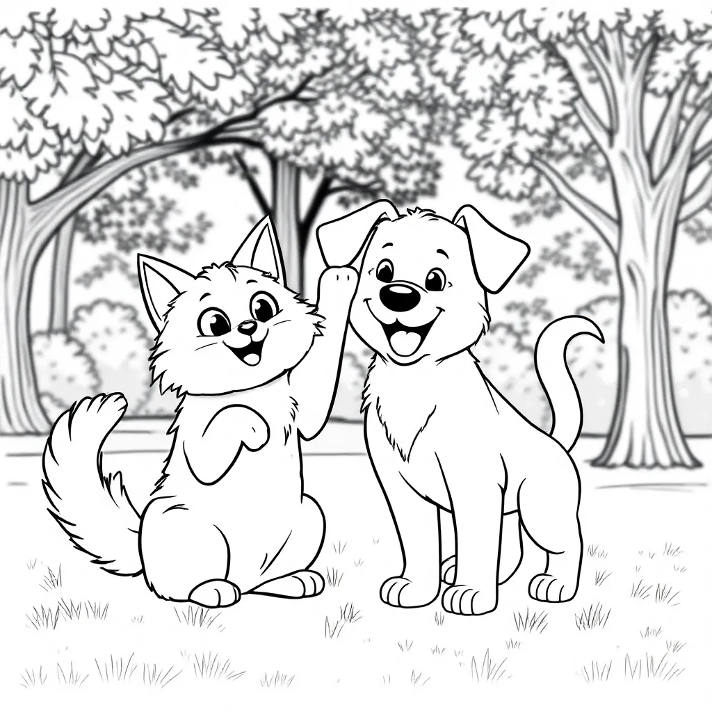 Childrens coloring page