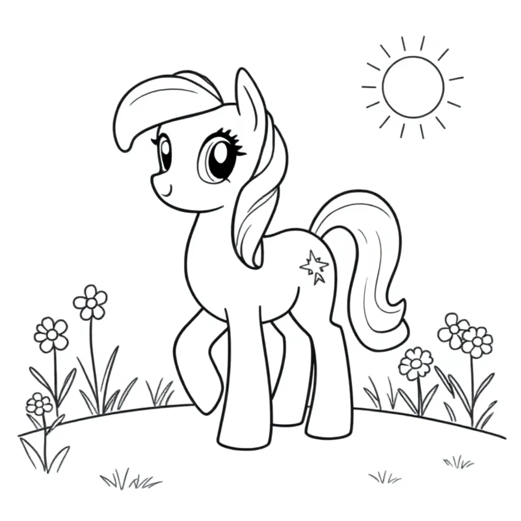 Childrens coloring page