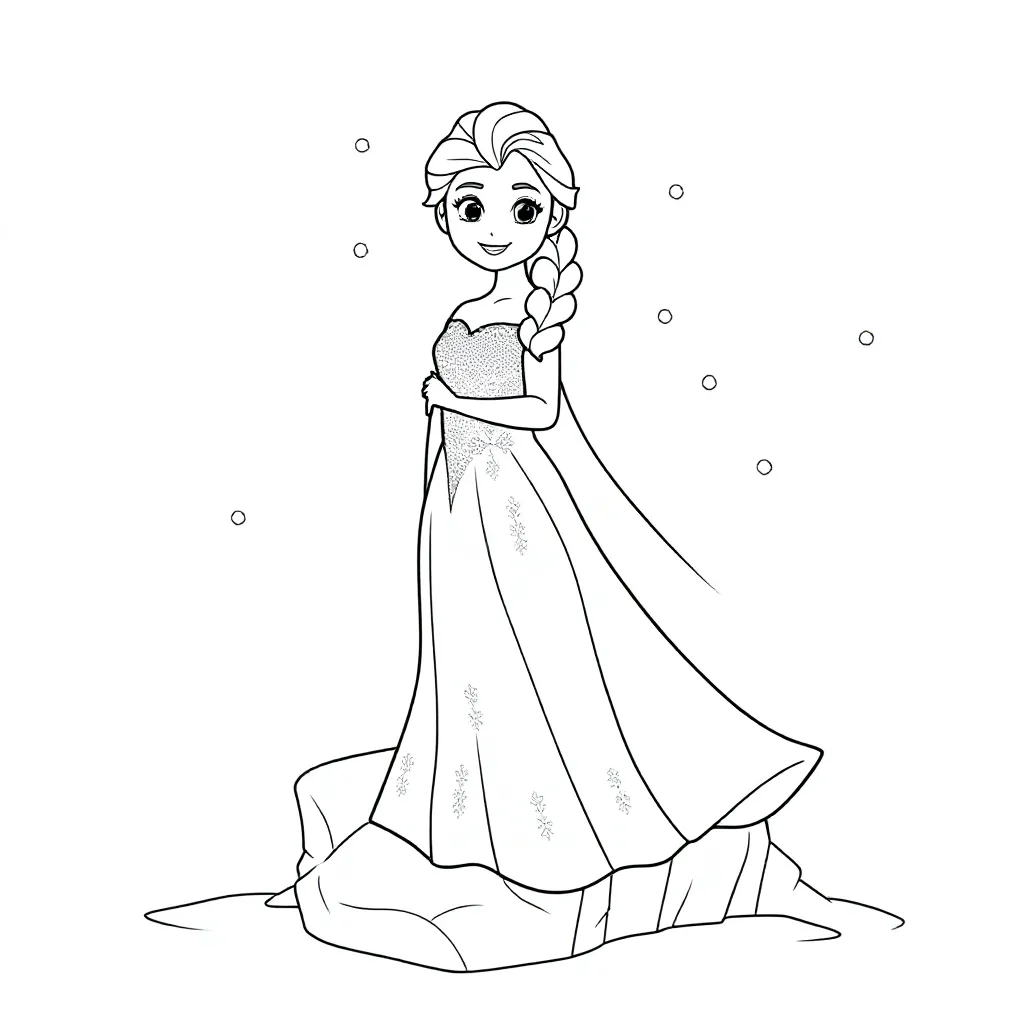 Childrens coloring page