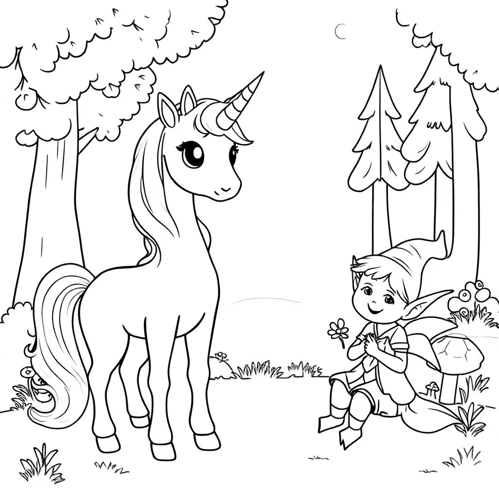 Childrens coloring page