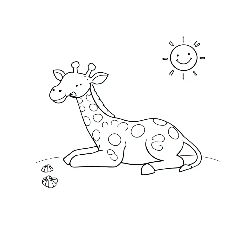 Childrens coloring page