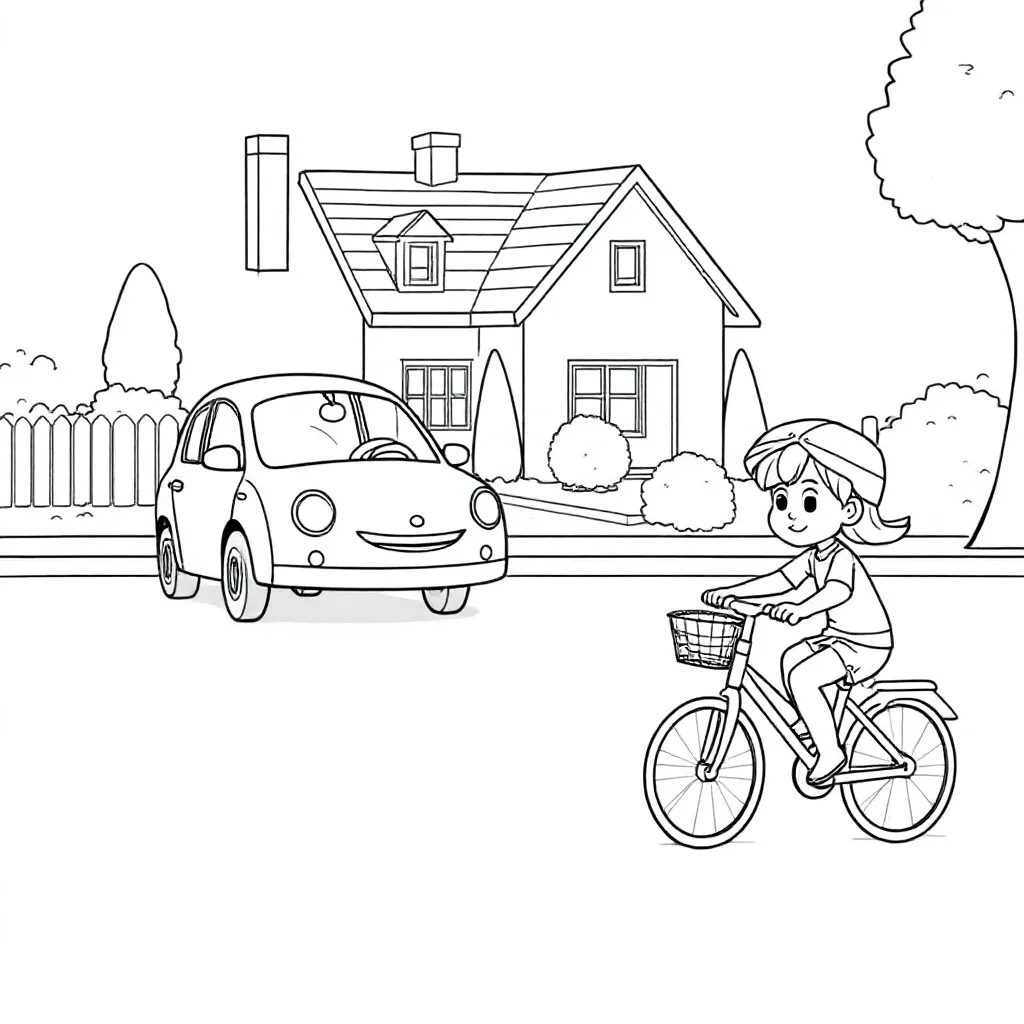 Childrens coloring page