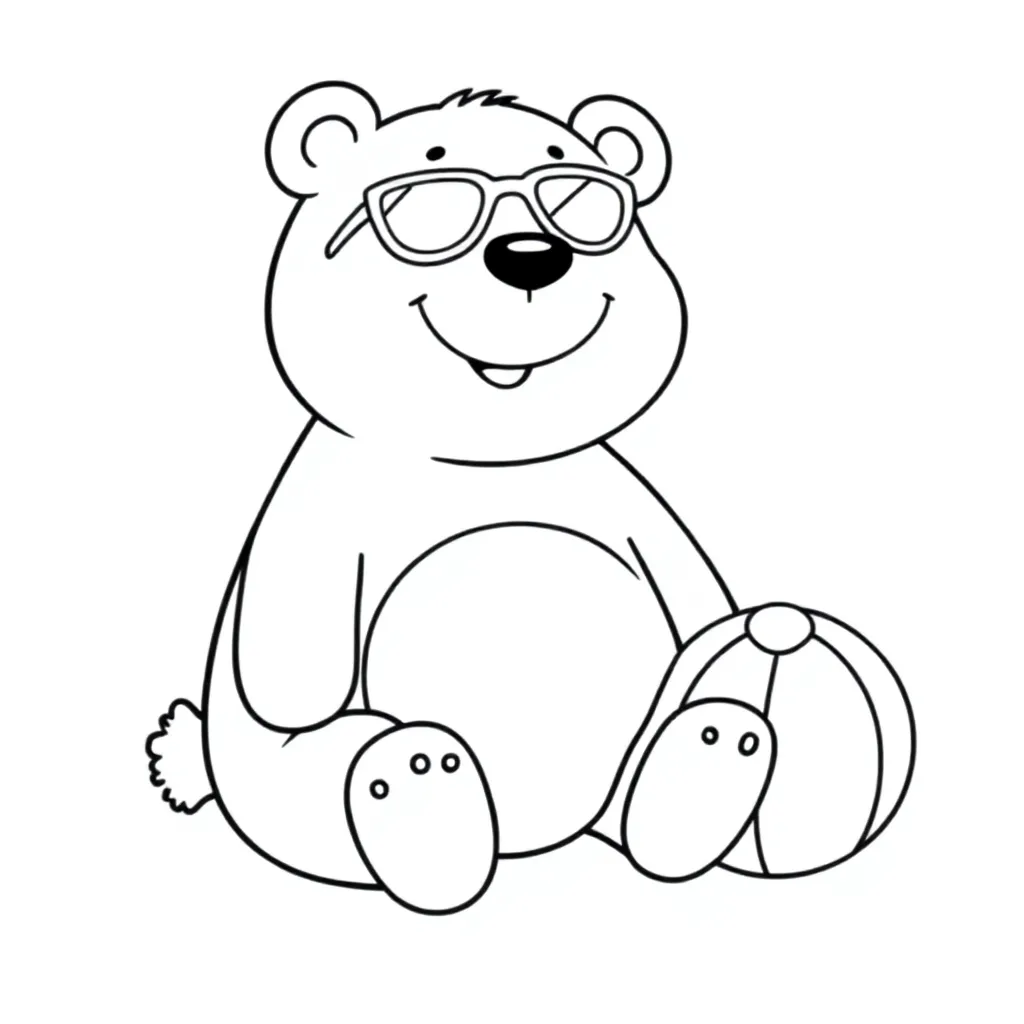 Childrens coloring page