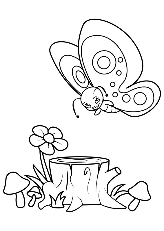Childrens coloring page