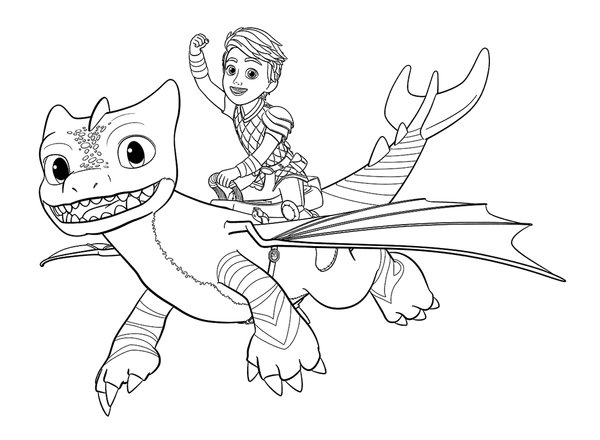 Childrens coloring page