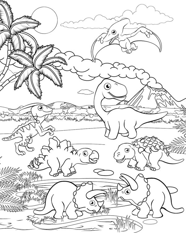 Childrens coloring page