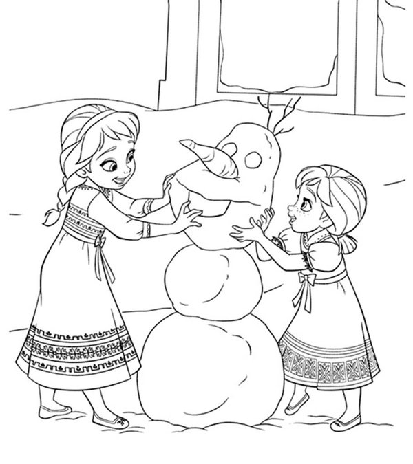 Childrens coloring page