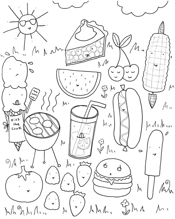 Childrens coloring page