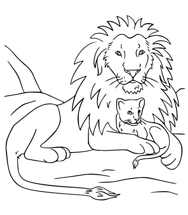 Childrens coloring page