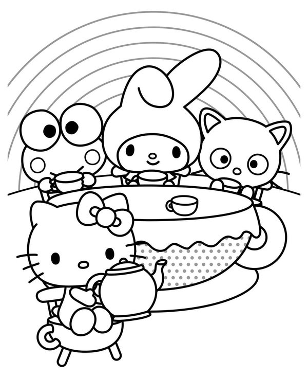 Childrens coloring page