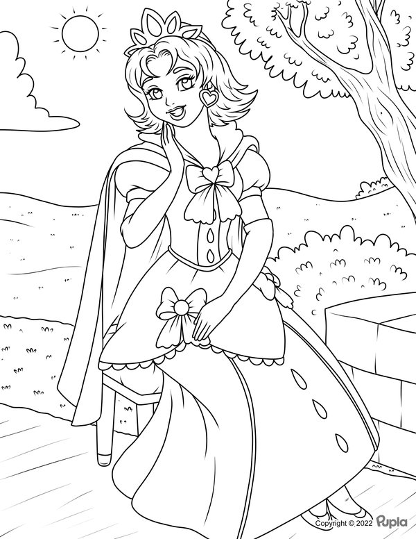 Childrens coloring page