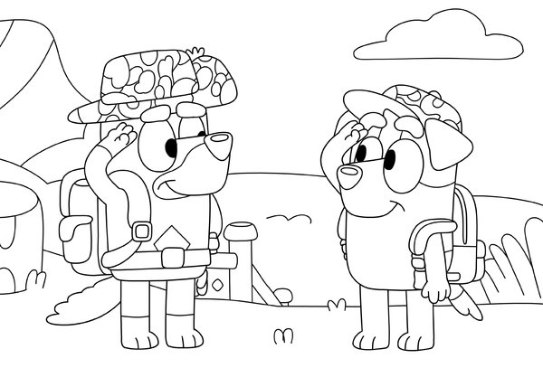 Childrens coloring page