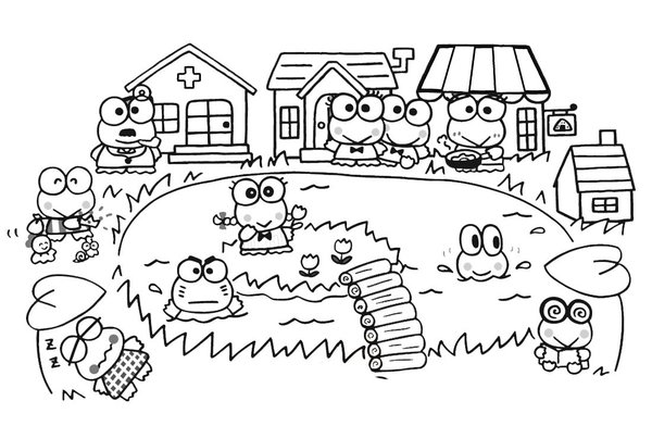 Childrens coloring page