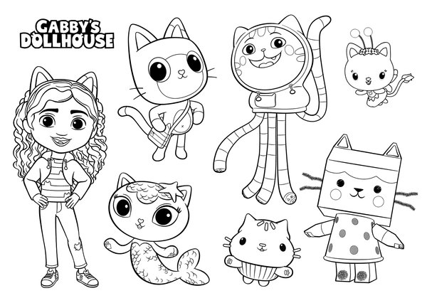 Childrens coloring page