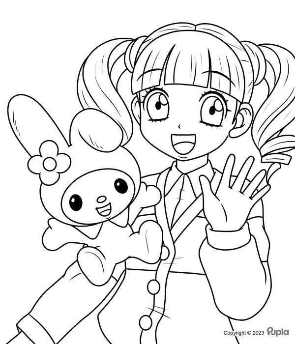 Childrens coloring page