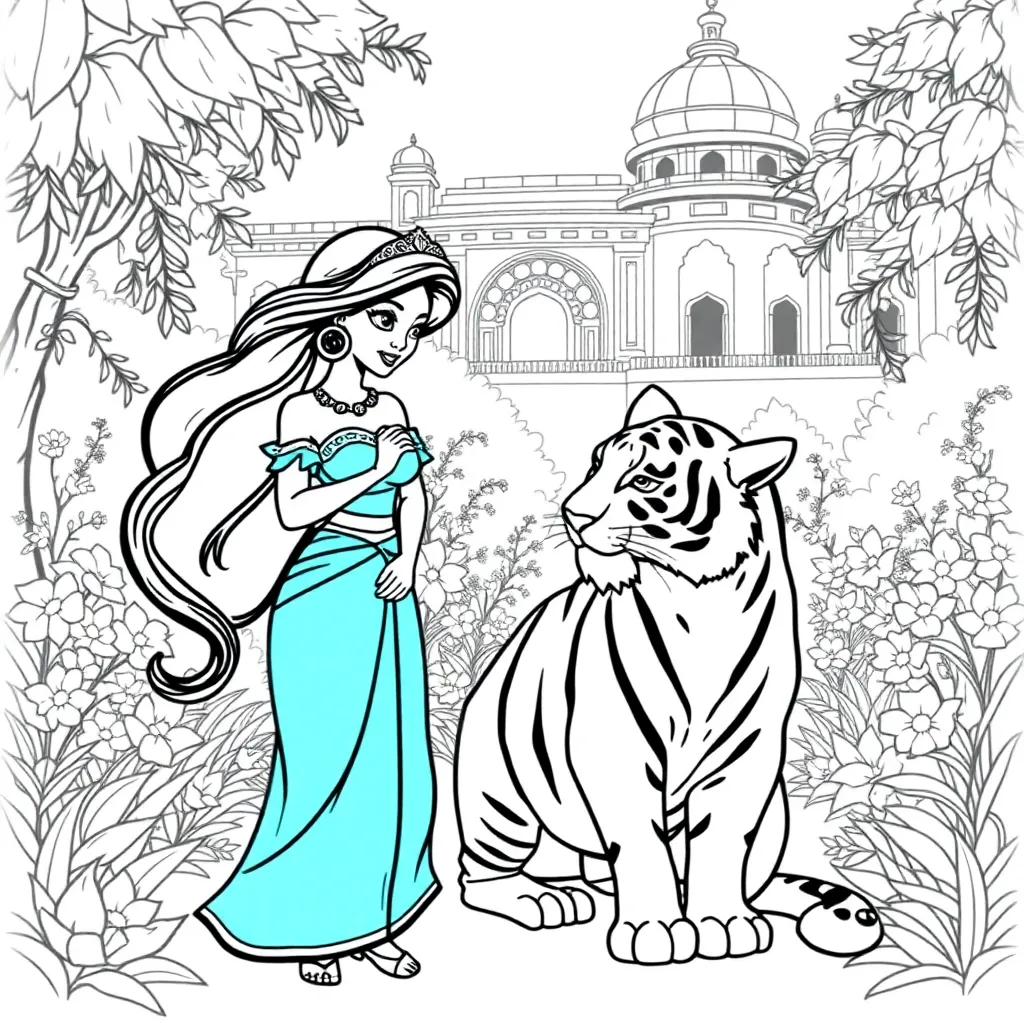 Childrens coloring page