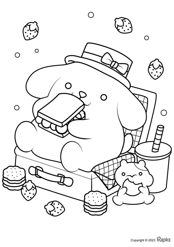 Childrens coloring page