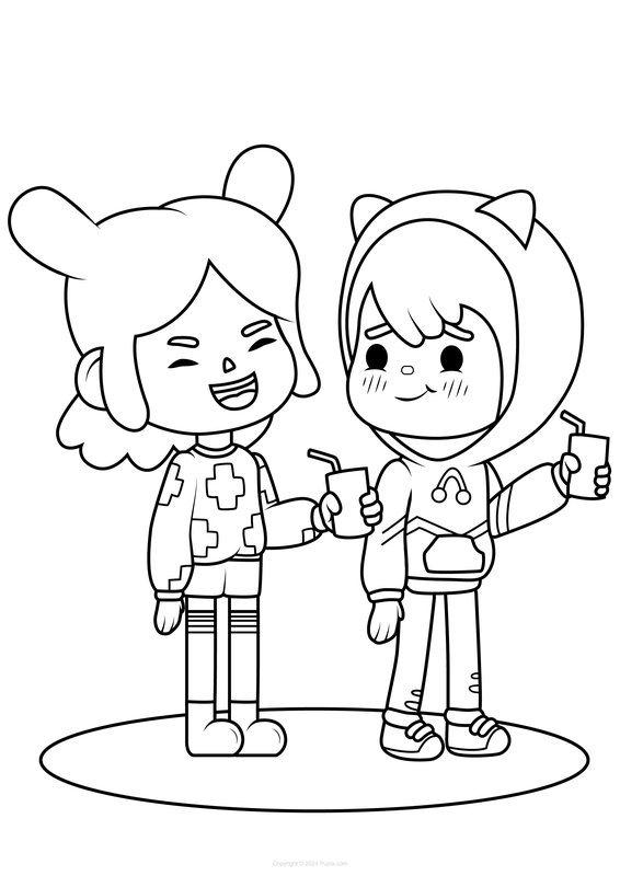 Childrens coloring page