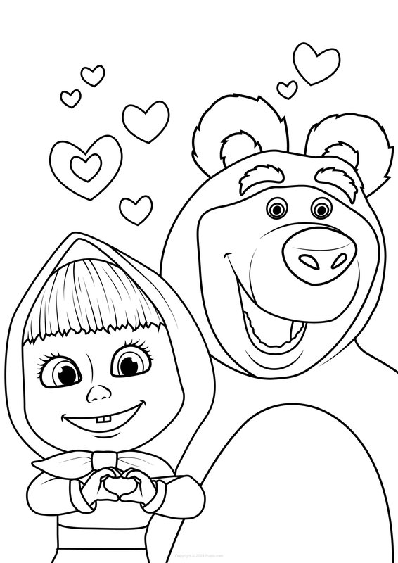 Childrens coloring page