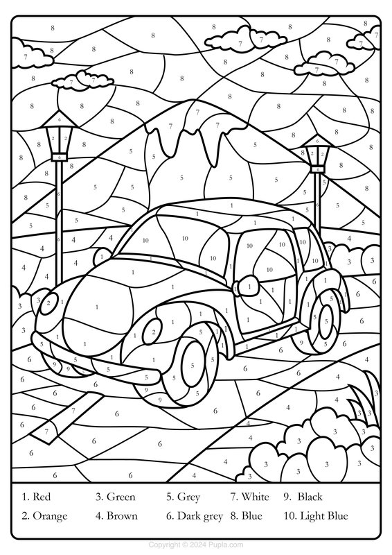 Childrens coloring page