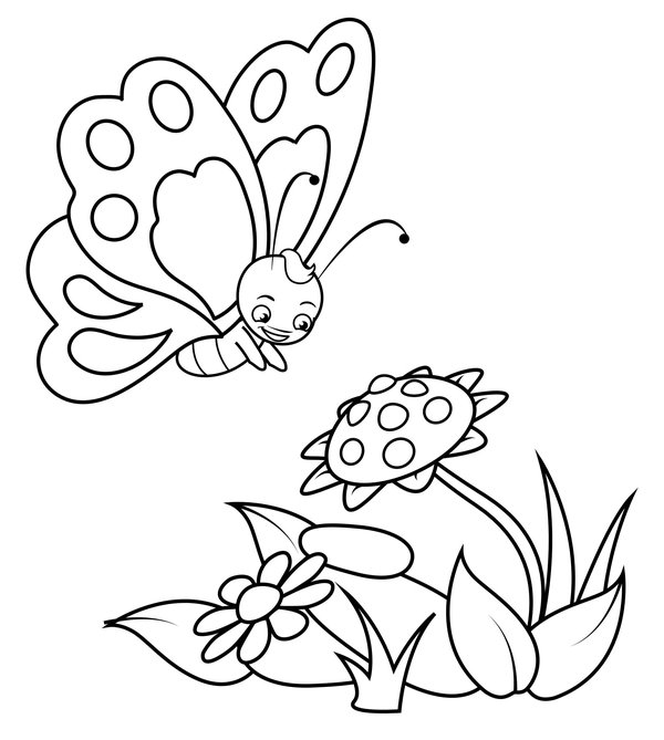 Childrens coloring page