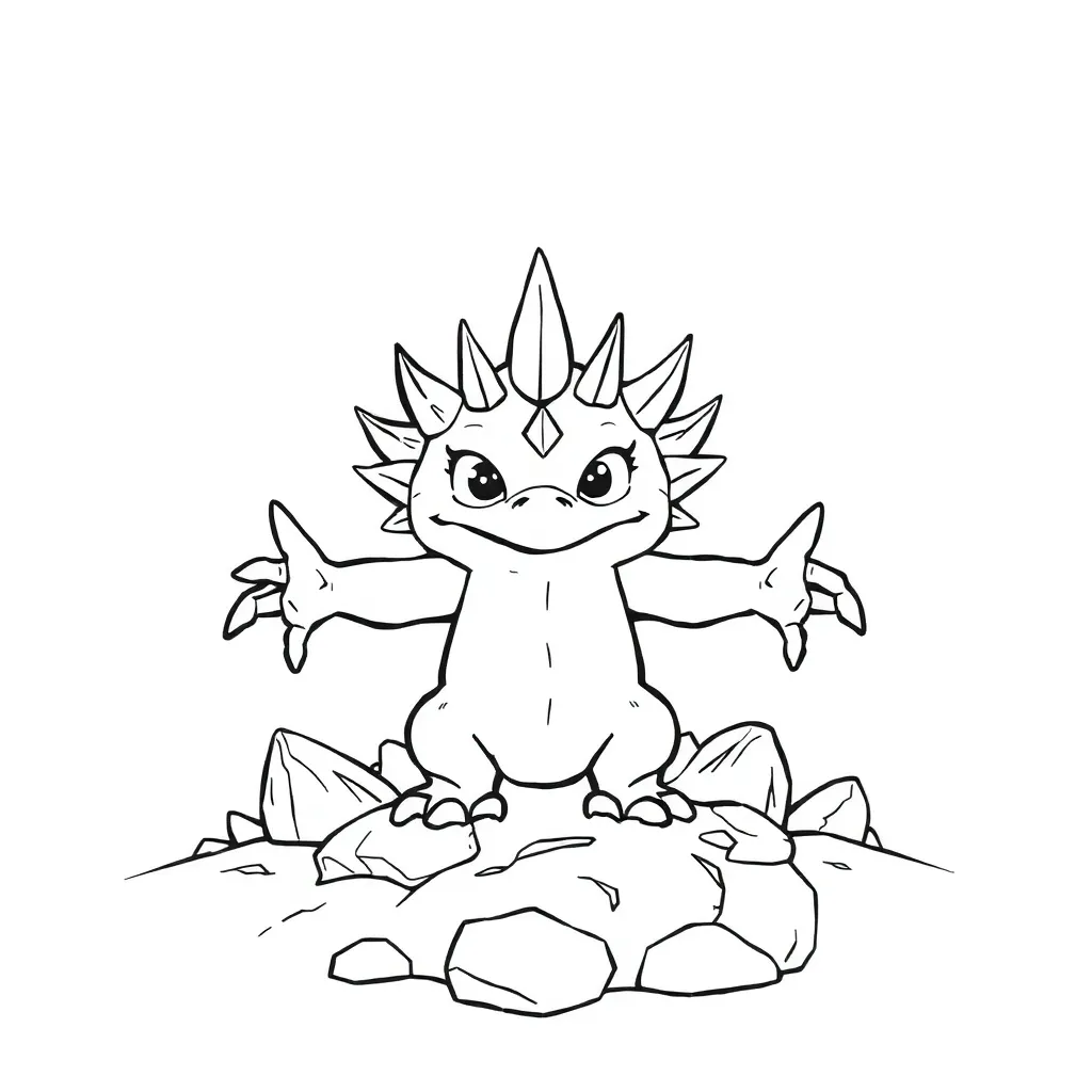 Frozen Sneeuwmonster Fantasie Avontuur Kinderen coloring page for children