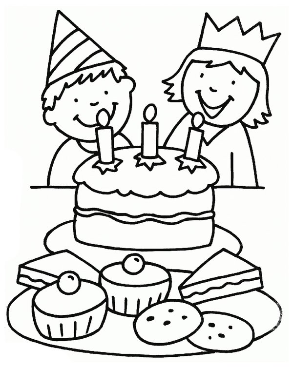 Childrens coloring page