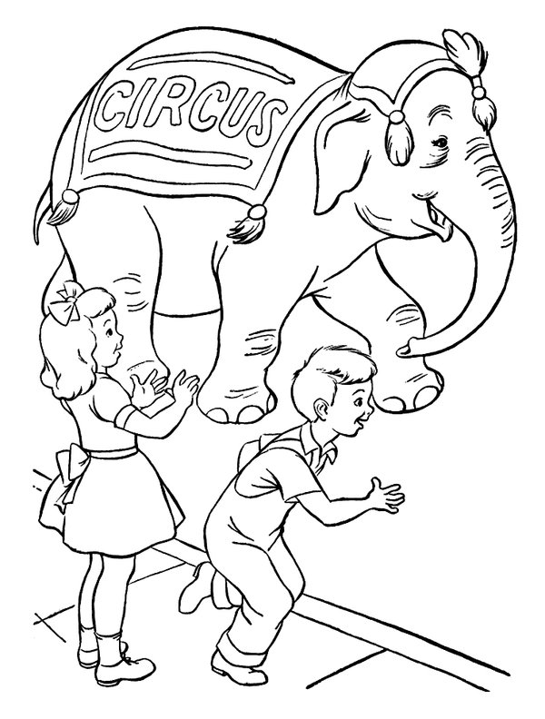 Childrens coloring page