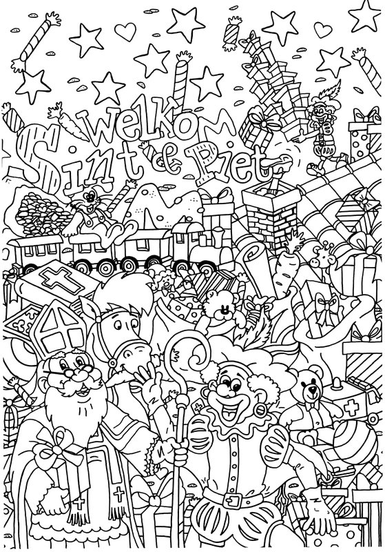 Childrens coloring page