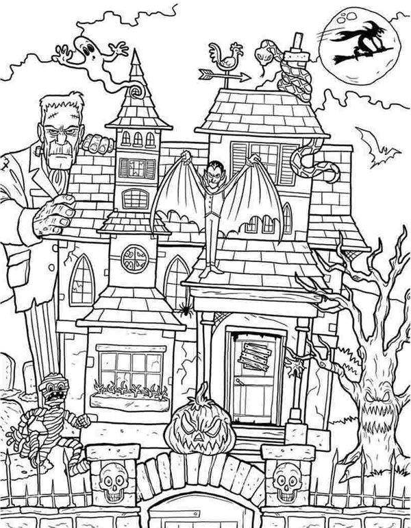 Childrens coloring page